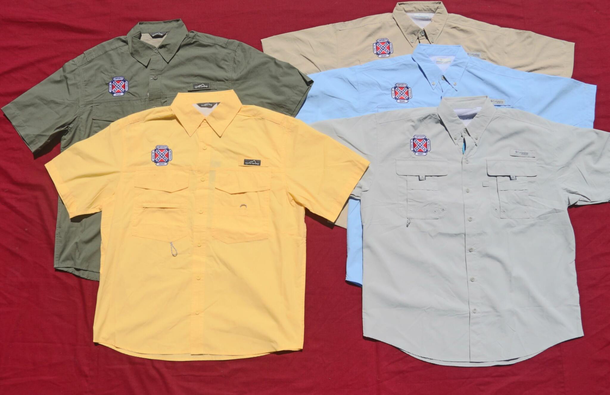 SCV Logo Fishing Shirts – Sons of Confederate Veterans