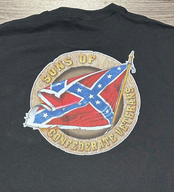 Back Flag Pocket Tee – Non Logo – Sons of Confederate Veterans