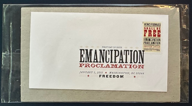 USPS Stamps from 2013 - Emancipation Proclamation - Image 6