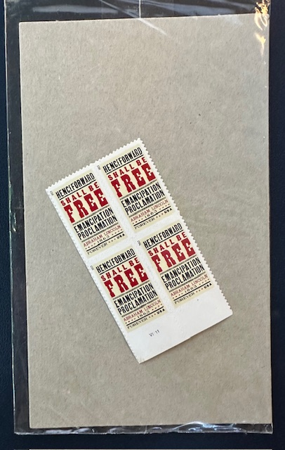 USPS Stamps from 2013 - Emancipation Proclamation - Image 4