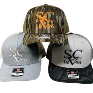 Richardson 112 Trucker Hat with SCV 1896 Logo