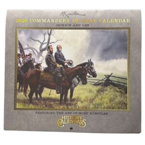 2026 Commanders in Gray Calendar (Mort Kunstler)