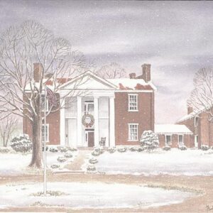 "Christmas at Elm Springs" Print