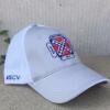 SCV Color Logo Light Gray with White Mesh Fitted Cap