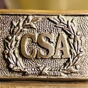 CSA Wreath Belt Buckle