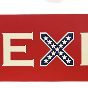 Confederate Coexist Sticker