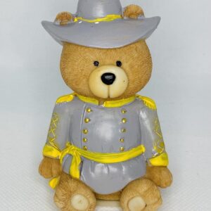 Confederate Bear Figurine