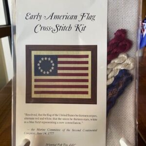 Early American Flag Cross-Stitch Kit