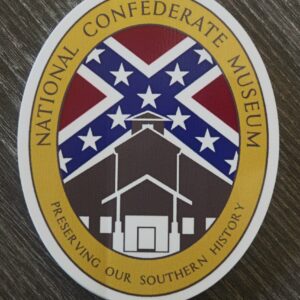 National Confederate Museum Exterior Window Decal
