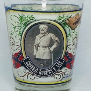 Robert E. Lee Shot Glass