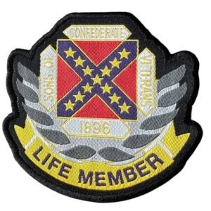Life Member Iron-On Patch - MADE IN USA