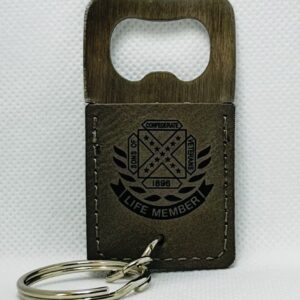 Life Member Bottle Opener Keychain