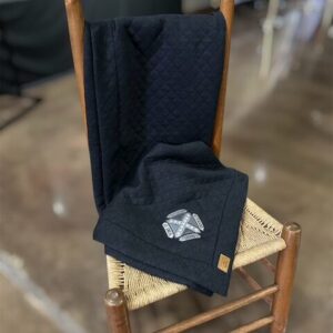 SCV Logo Luxury Quilted Throw