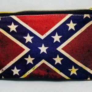 Small Rustic Flag Zippered Bag
