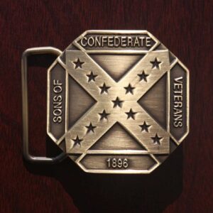 SCV Solid Bronze Belt Buckle