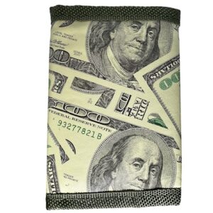 Children's $100 Bill Velcro Wallet