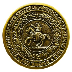 Confederate Great Seal Belt Buckle
